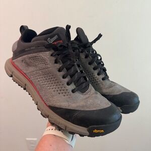 Danner Trail 2650 GTX Mens Gray Black Waterproof Hiking Shoes Vibram Size 11.5